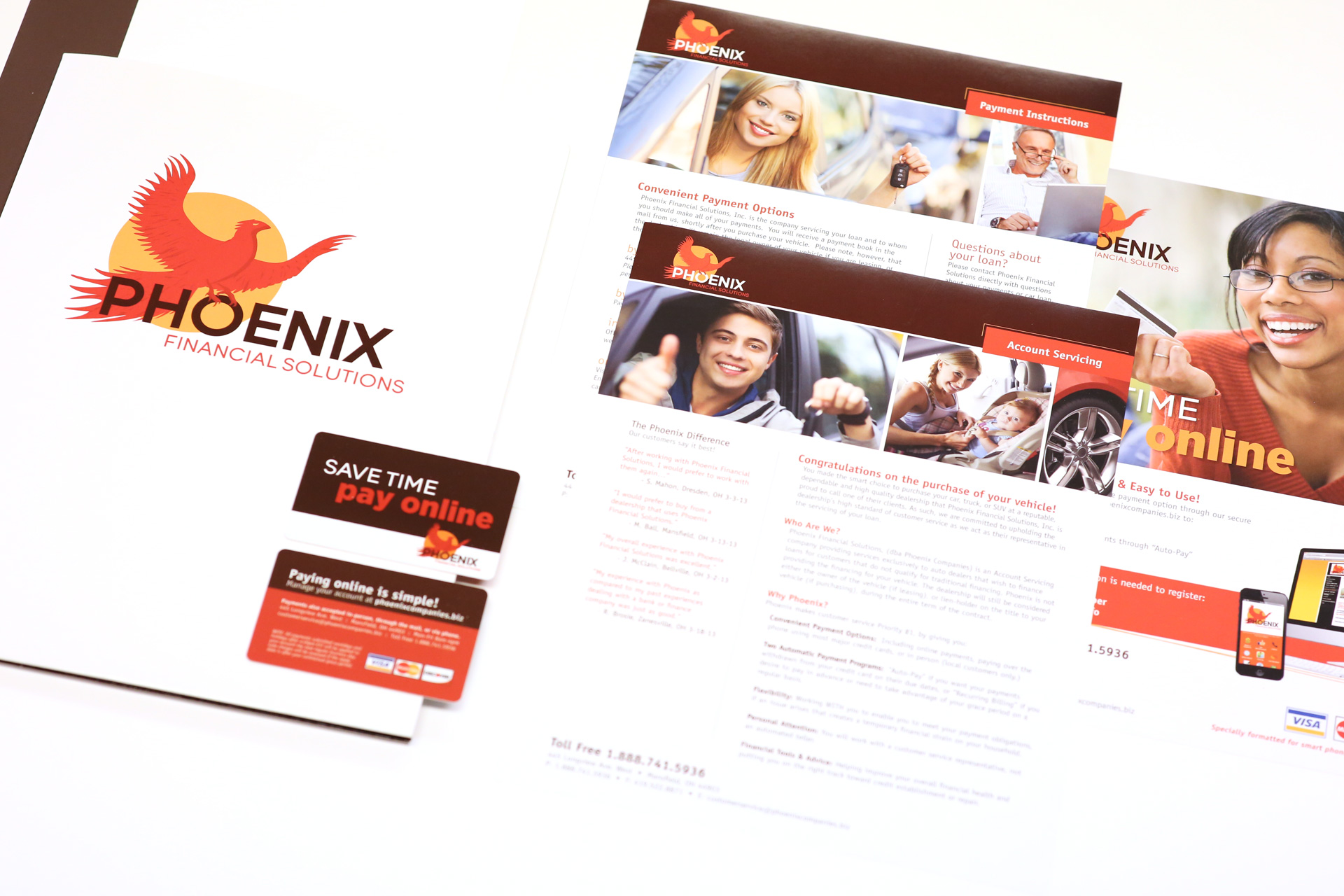 Phoenix Financial Solutions Branding