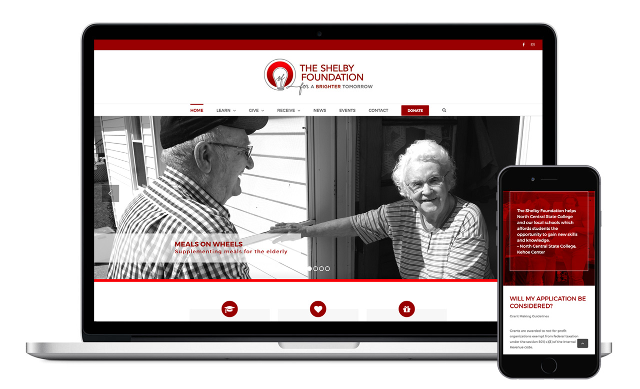 The Shelby Foundation website